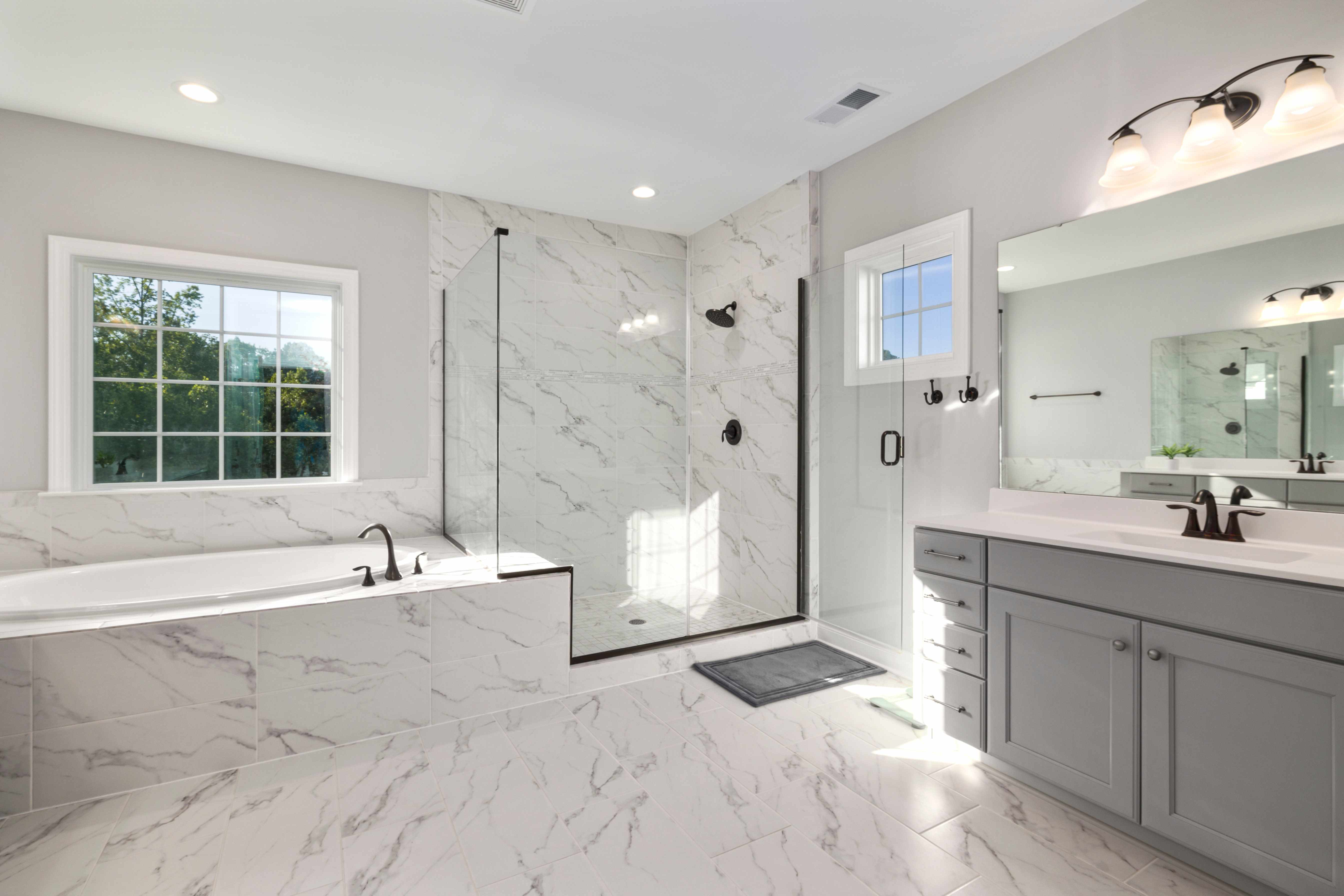 Right Bathroom Tile Designs in Ephrata